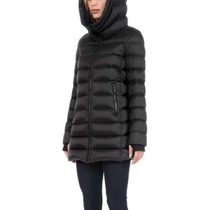 Soai & Kyo Elyna black down jacket
